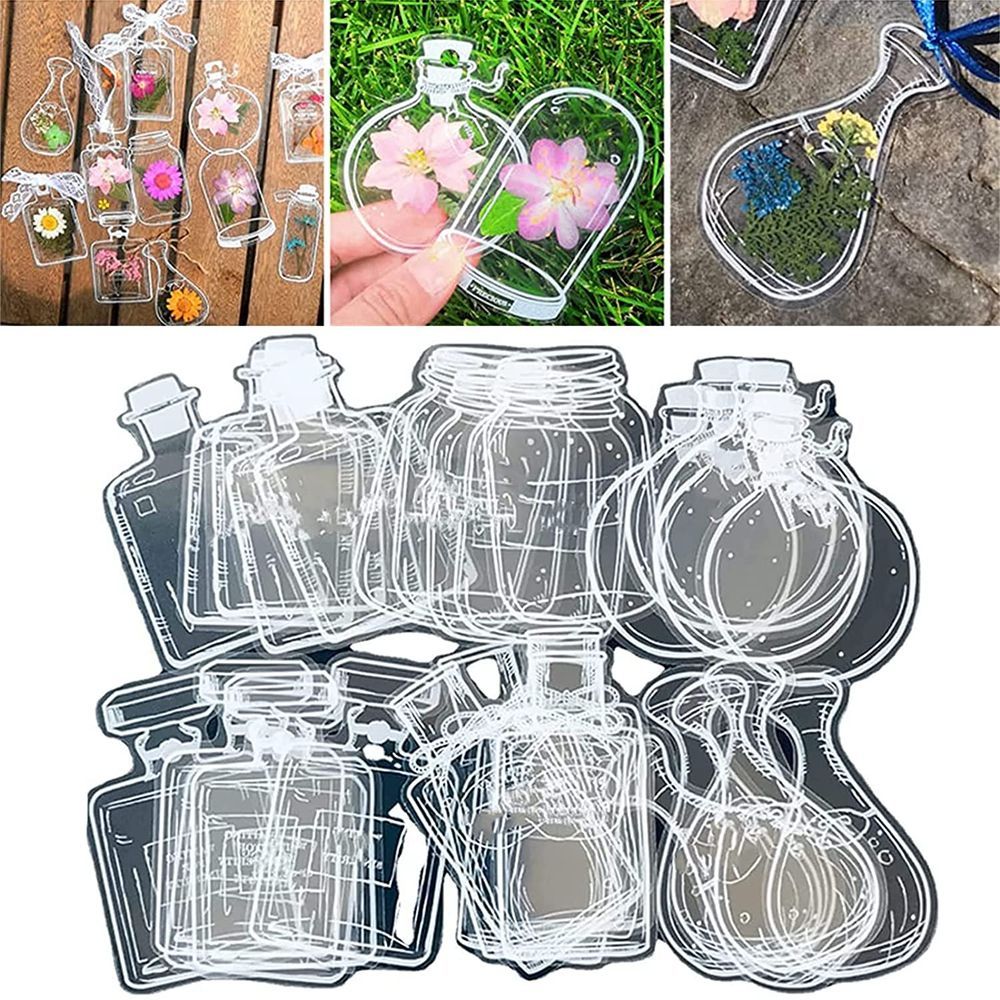 30Pcs DIY Transparent Dried Fl – Dried Flower Bookmark Bewertung und Preis