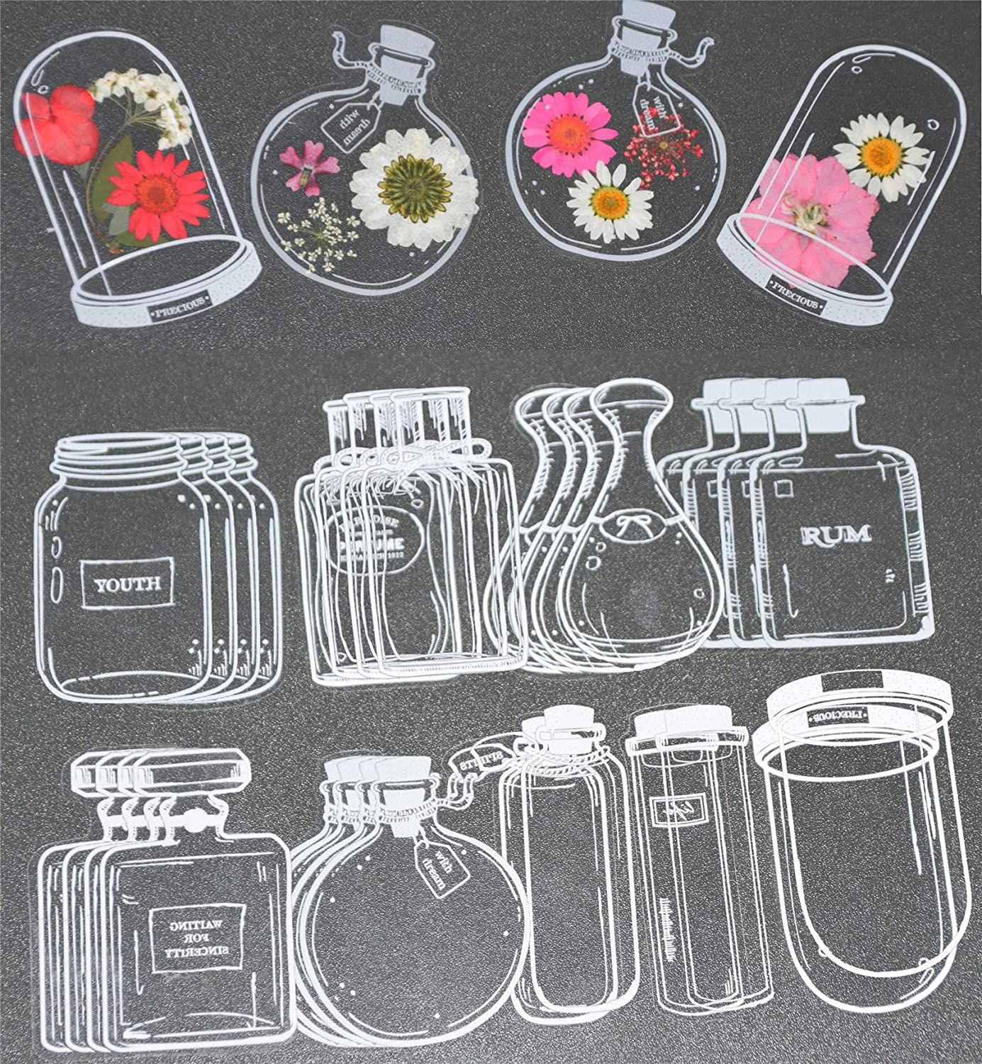 30Pcs DIY Transparent Dried Fl – Dried Flower Bookmark Bewertung und Preis