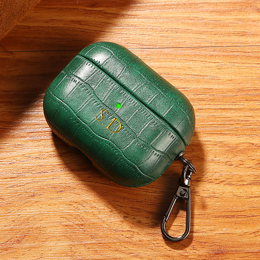 For Airpods 1 2 3 4 Pro 2 Luxu – Monogram Keychain Leather Bewertung und Preis