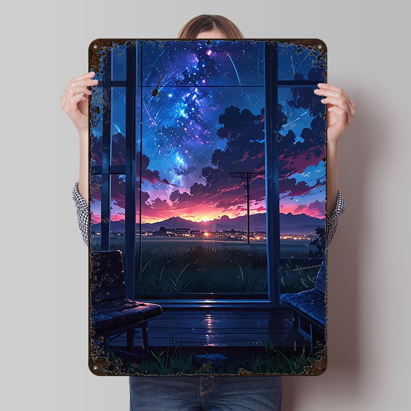 Anime Window View of Starry Ni – Custom Night Sky Bewertung und Preis