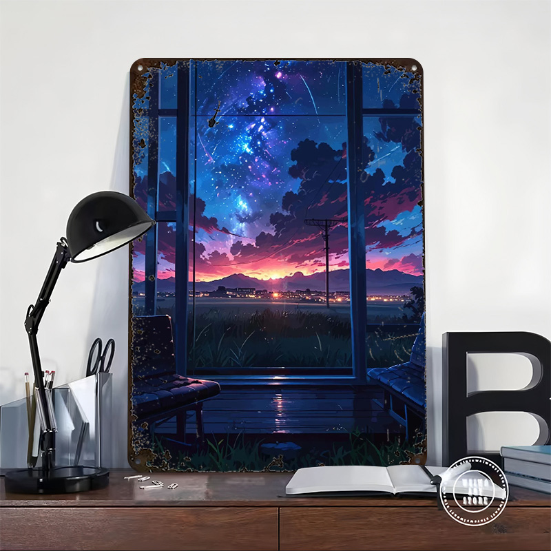 Anime Window View of Starry Ni – Custom Night Sky Bewertung und Preis
