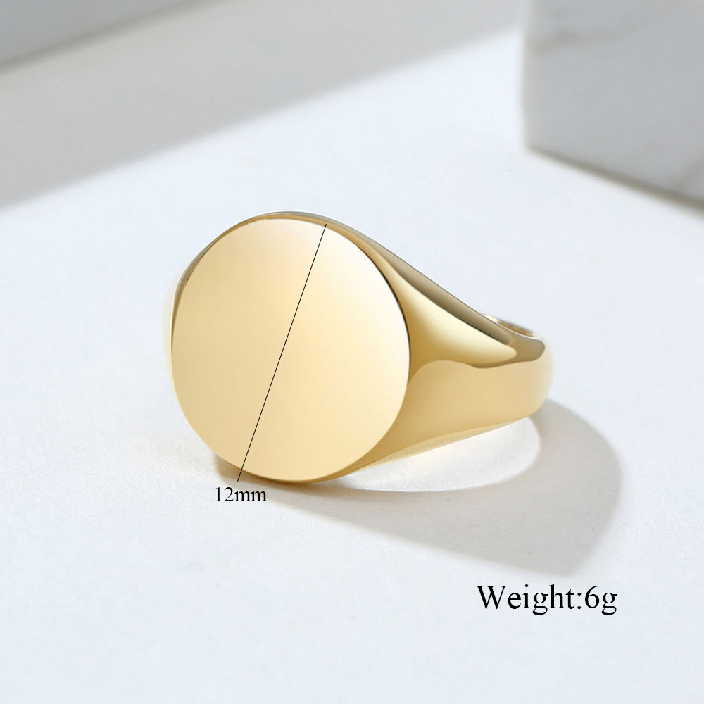 Personalised Initial Engrave C – Initial Ring Custom Bewertung und Preis