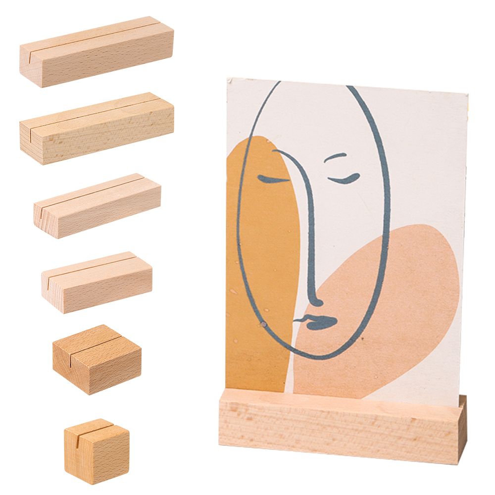 Picture Frame Base Desk Card N – Engraved Wood Frame Bewertung und Preis