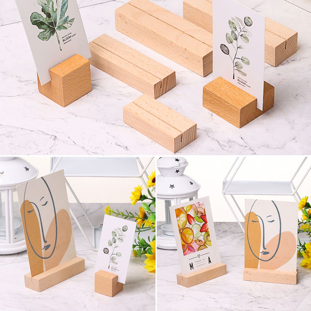 Picture Frame Base Desk Card N – Engraved Wood Frame Bewertung und Preis