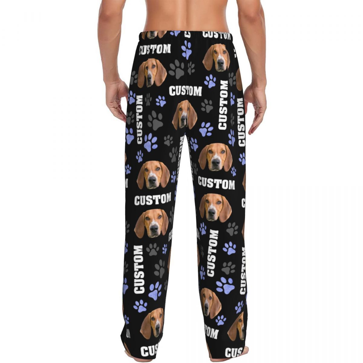 Men Custom Dog Photo Pajama Pa – Pet Portrait Custom Bewertung und Preis