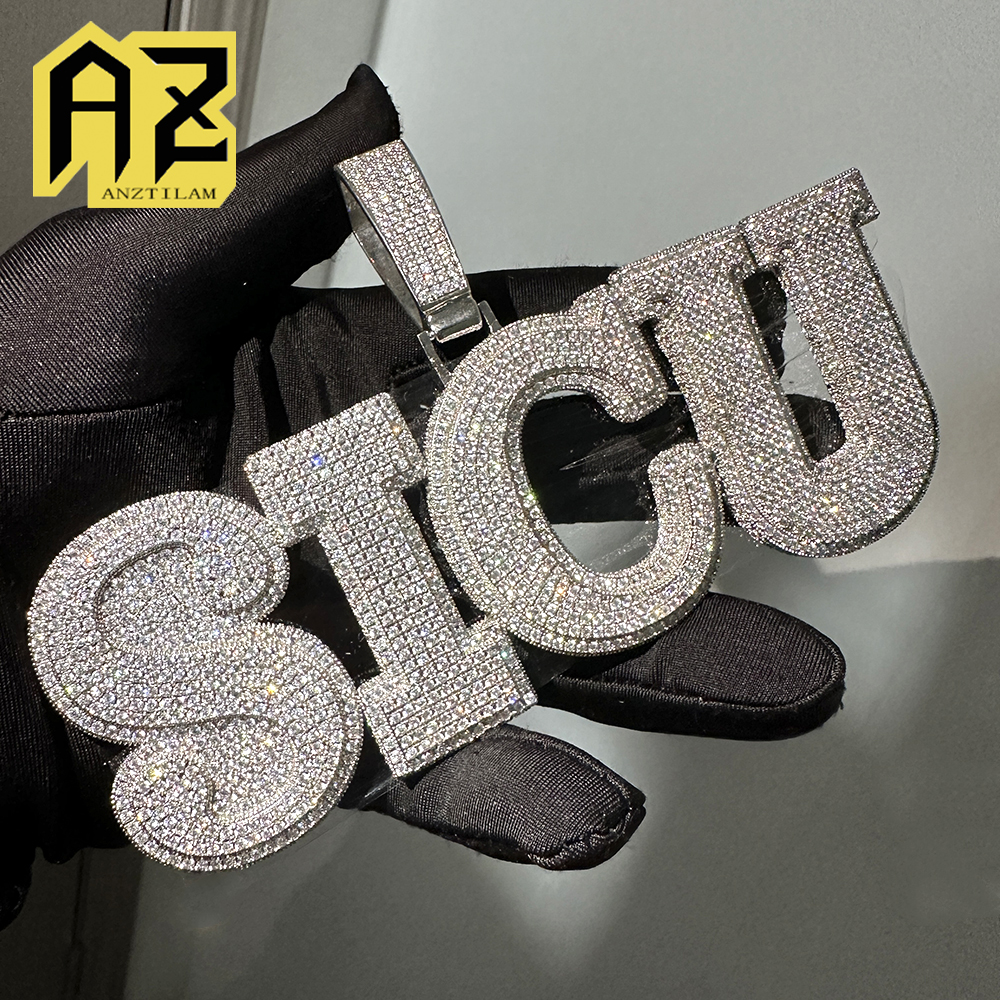 BIG Customized Name Letters Ic – Name Necklace Custom Bewertung und Preis