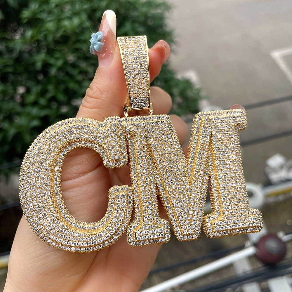 BIG Customized Name Letters Ic – Name Necklace Custom Bewertung und Preis
