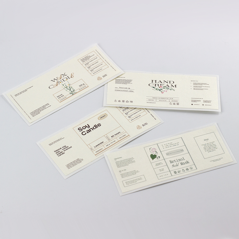 Custom Logo Printing Adhesive  – Personalised Candle Label Bewertung und Preis