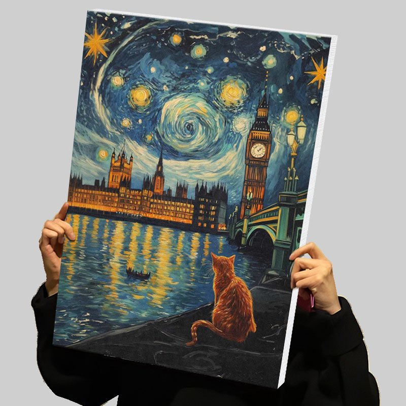 London Night Sky Prints Poster – Custom Night Sky Bewertung und Preis
