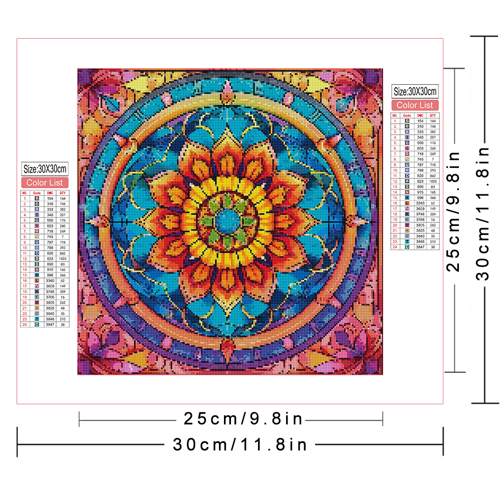 Diamond Painting Mandala Flowe – Photo Mosaic Print Bewertung und Preis