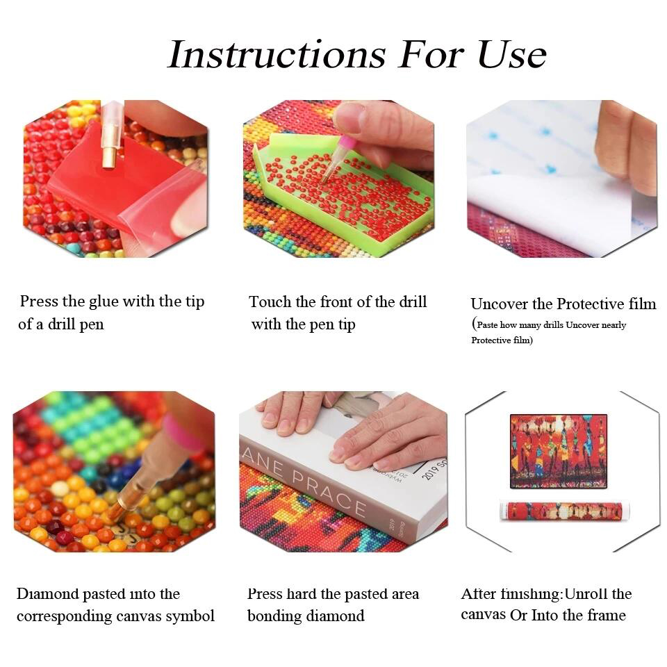 Frameless,5D DIY Full Square D – Photo Mosaic Print Bewertung und Preis