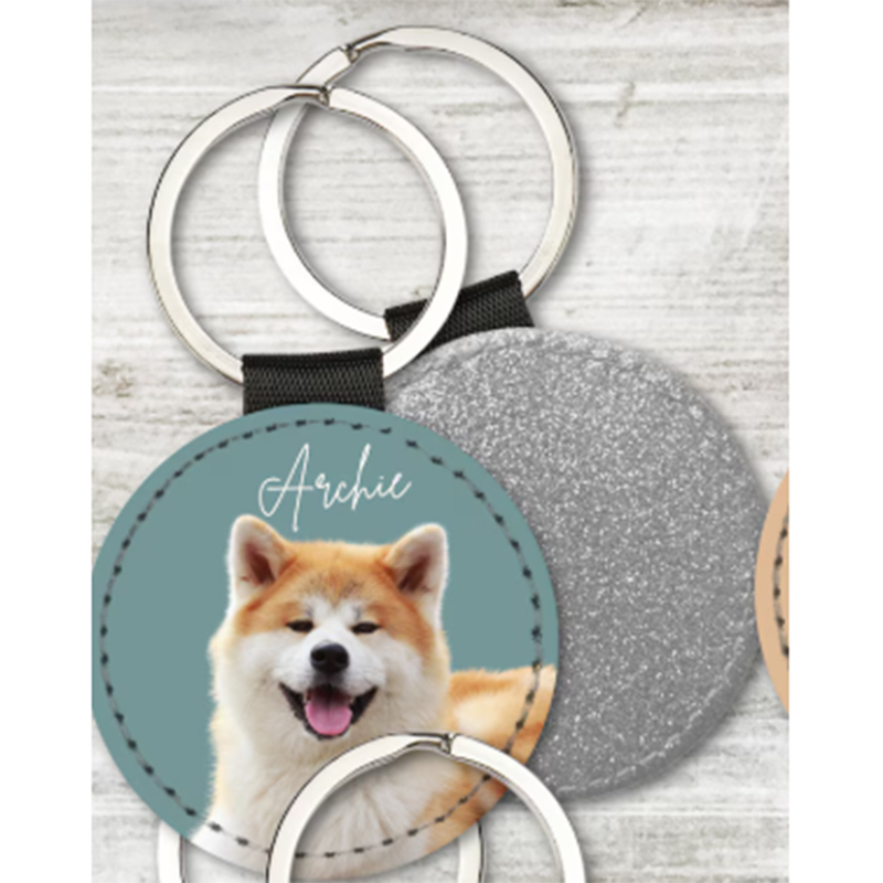 Custom Pet Photo Keychain Pers – Pet Portrait Custom Bewertung und Preis