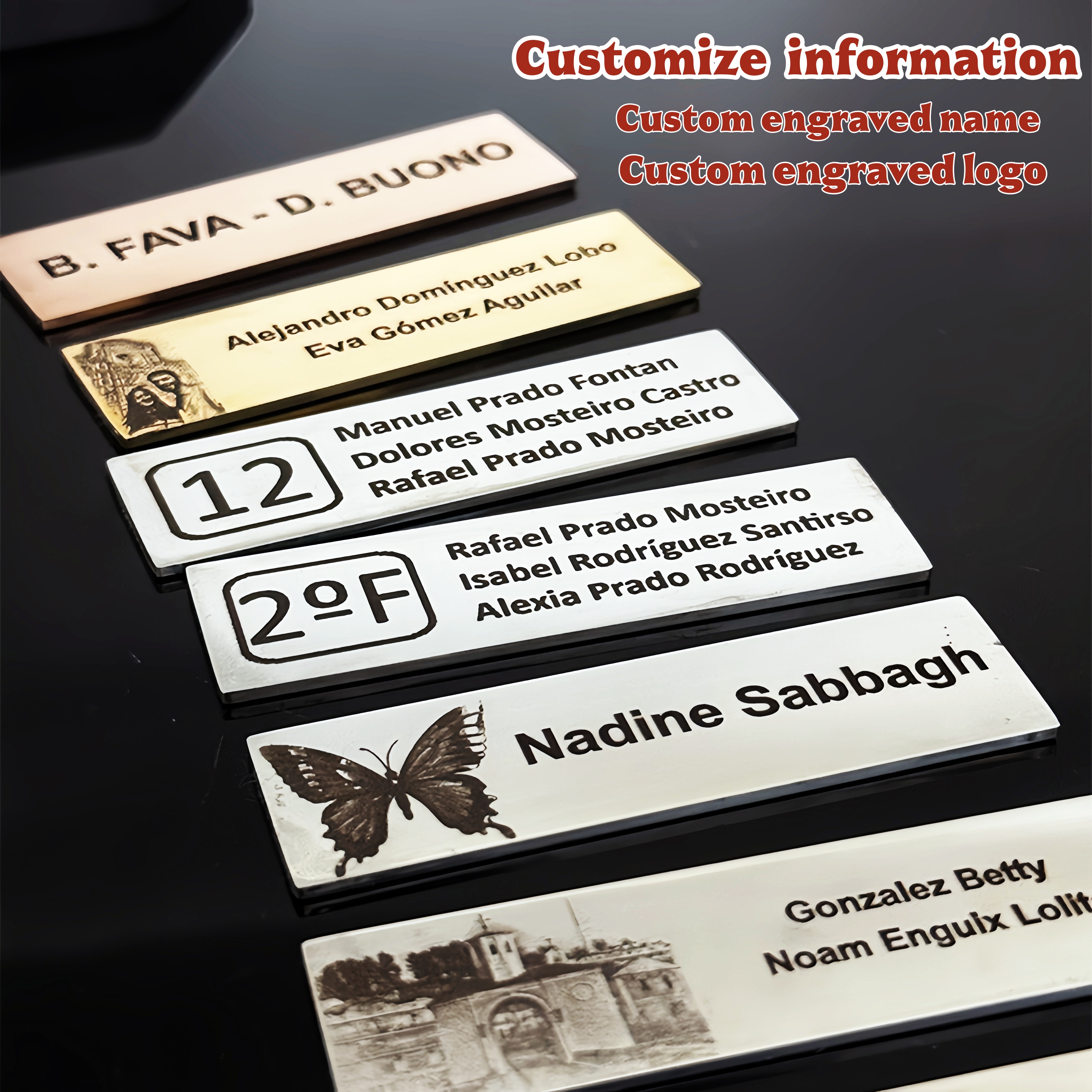 70x20mm Personalize Custom Met – Personalized Name Box Bewertung und Preis