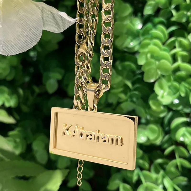 Custom Name Hip Hop Necklace f – Name Necklace Custom Bewertung und Preis