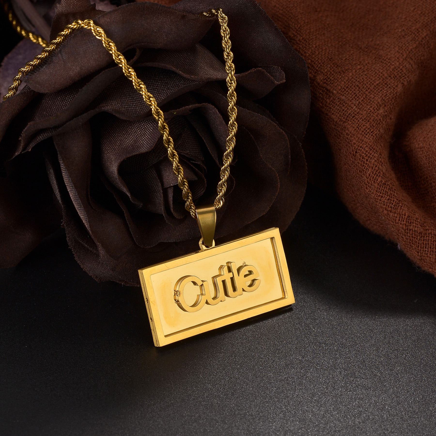 Custom Name Hip Hop Necklace f – Name Necklace Custom Bewertung und Preis