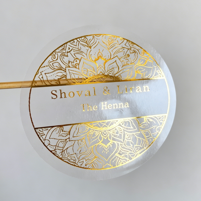 Custom henna day candle sticke – Personalised Candle Label Bewertung und Preis