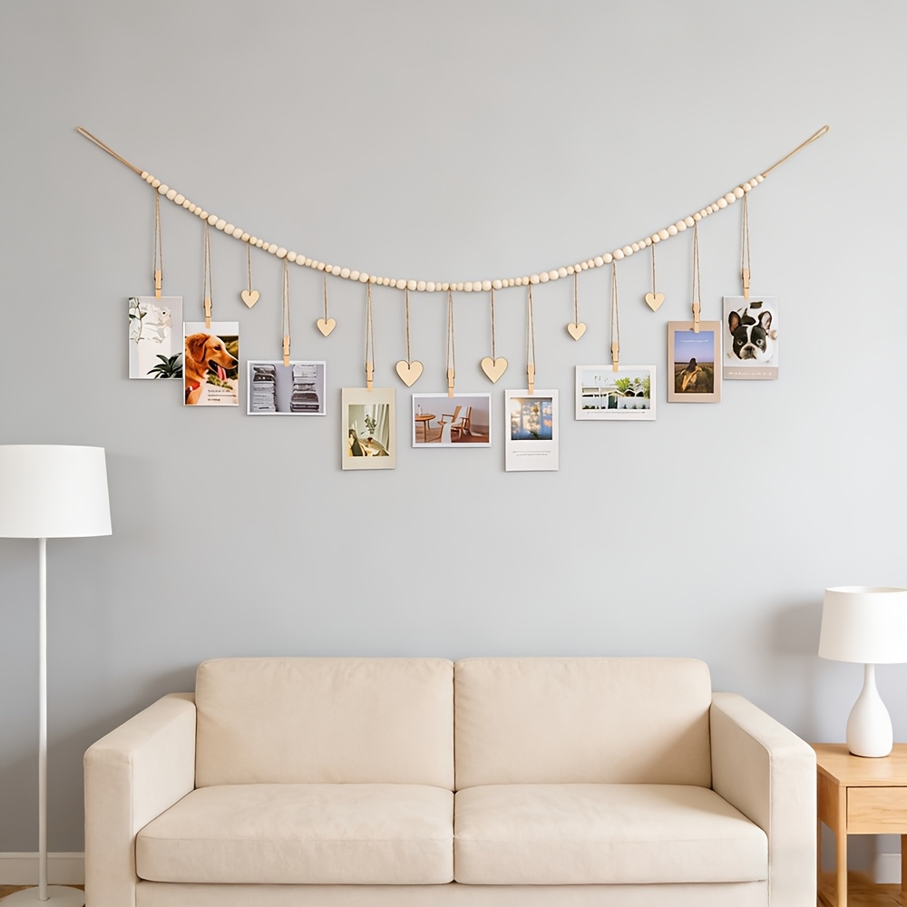 Hanging Photo Display Wall Dec – Engraved Wood Frame Bewertung und Preis