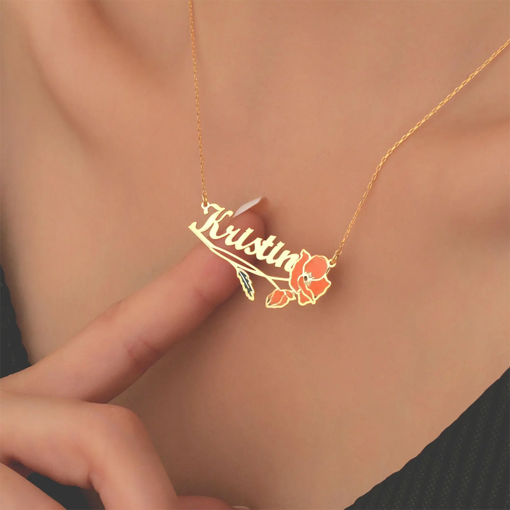 Personalized Colorfuls Birth F – Name Necklace Custom Bewertung und Preis