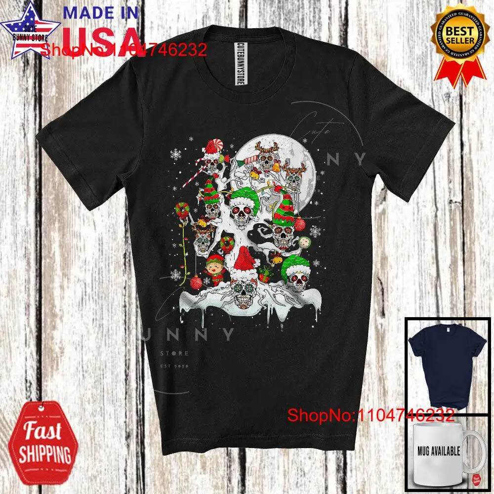 Santa ELF Sugar Skull On X mas – Family Tree Print Bewertung und Preis