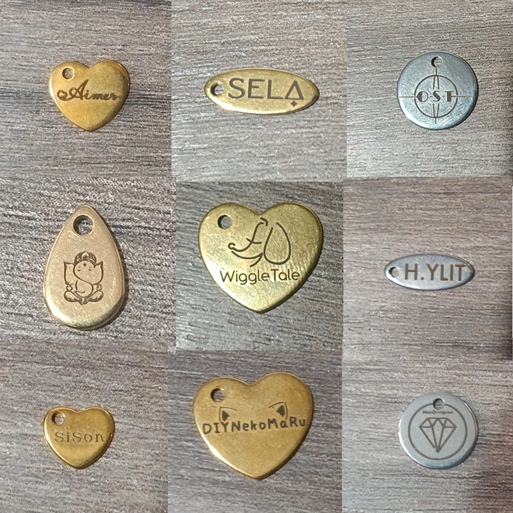 100pcs Custom Laser Engrave LO – Pet Portrait Custom Bewertung und Preis