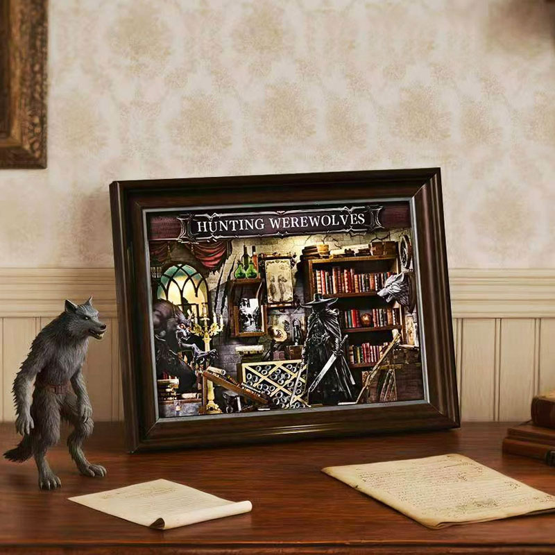 DIY 3D Wooden Book Nook Kit Mi – Engraved Wood Frame Bewertung und Preis