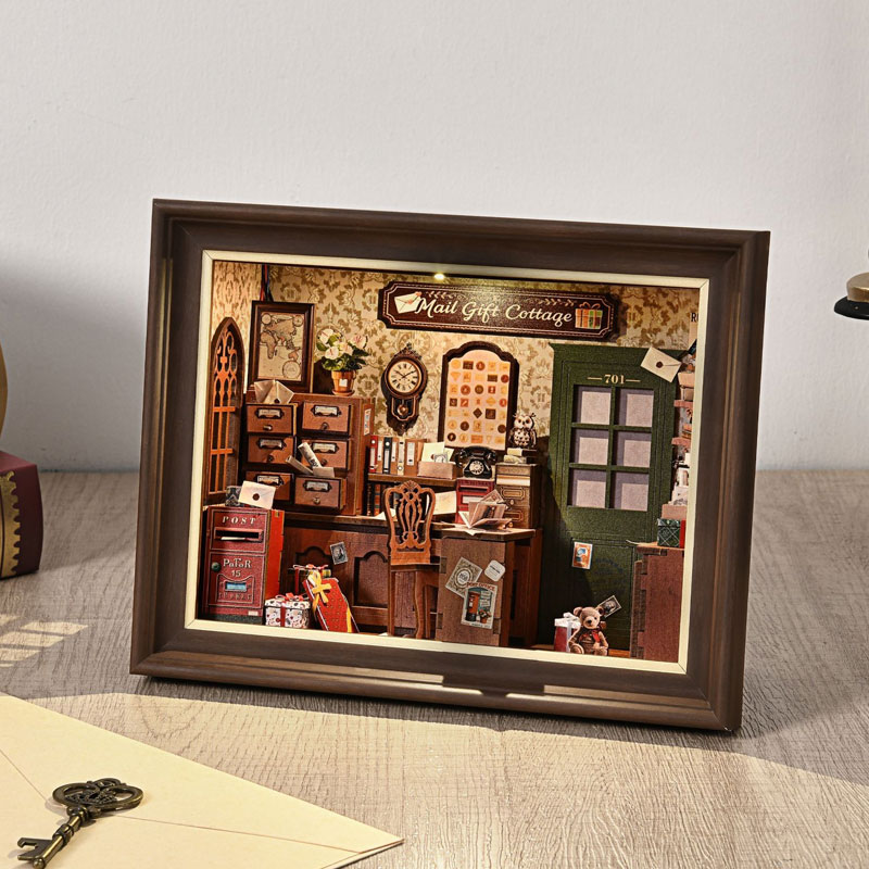 DIY 3D Wooden Book Nook Kit Mi – Engraved Wood Frame Bewertung und Preis