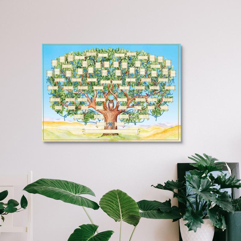 Fillable Family Tree Chart 6 G – Family Tree Print Bewertung und Preis