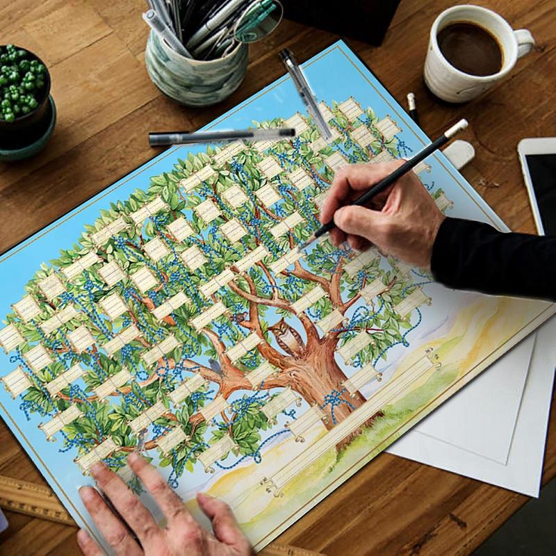 Fillable Family Tree Chart 6 G – Family Tree Print Bewertung und Preis