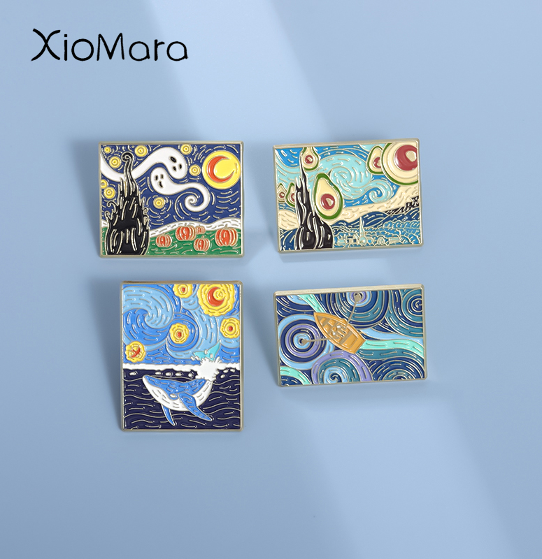 Abstract Oil Painting Enamel P – Custom Night Sky Bewertung und Preis