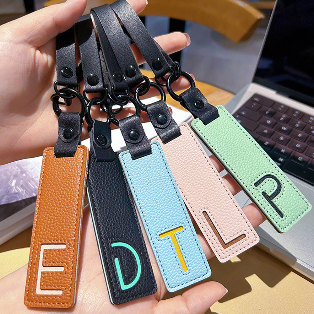 Classic Pu Leather Keychain A- – Monogram Keychain Leather Bewertung und Preis