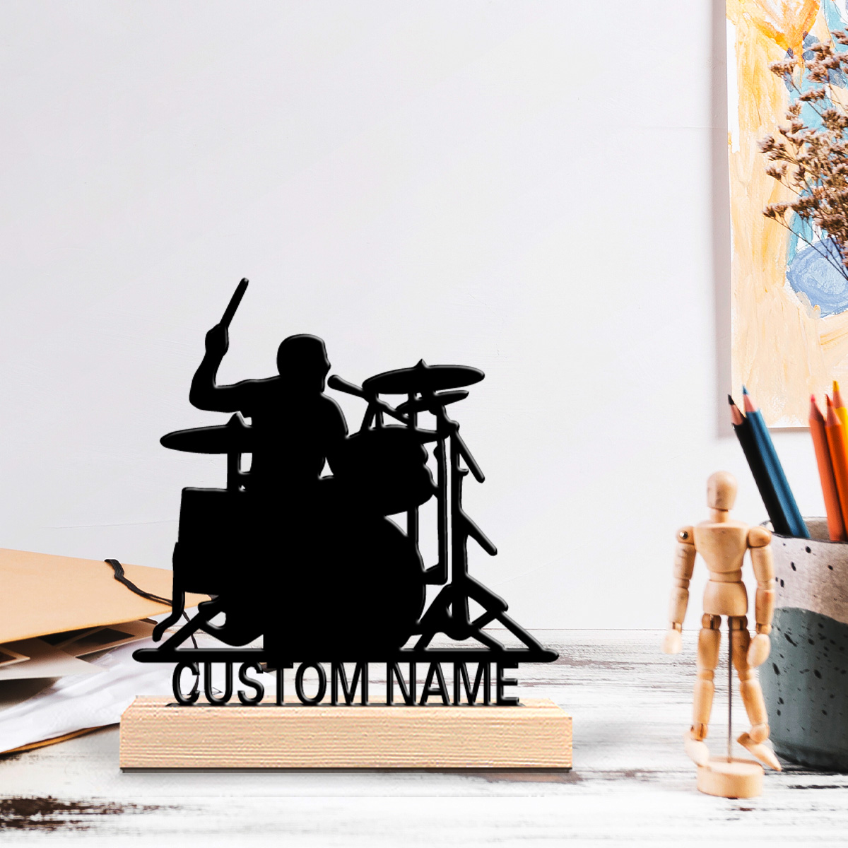 1pc Stylish Personalized Custo – Engraved Wood Frame Bewertung und Preis