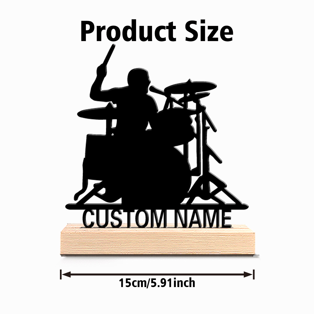 1pc Stylish Personalized Custo – Engraved Wood Frame Bewertung und Preis