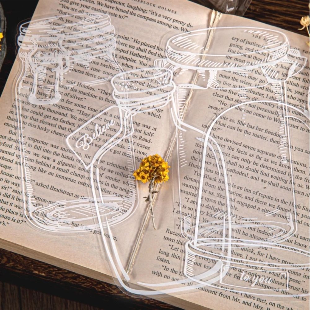 Glassware Shape Bookmarks Stic – Dried Flower Bookmark Bewertung und Preis
