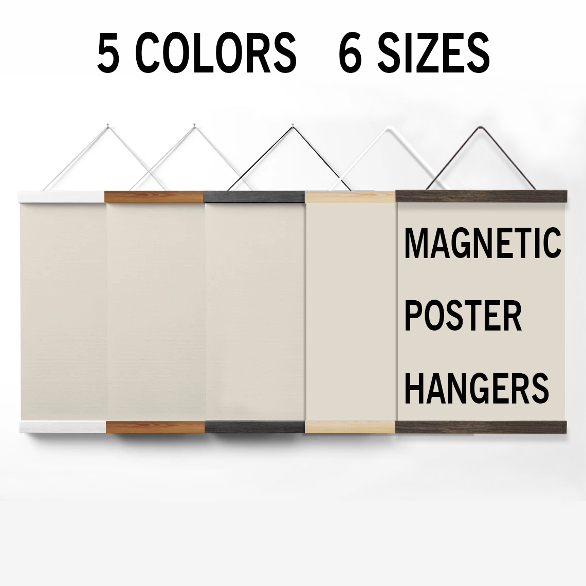 1PC Magnetic Wooden Picture Ha – Engraved Wood Frame Bewertung und Preis