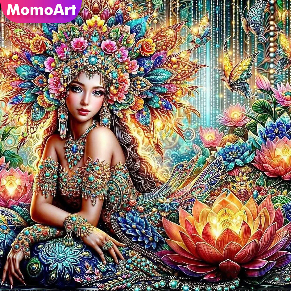 Momoart Diamond Mosaic Woman R – Photo Mosaic Print Bewertung und Preis