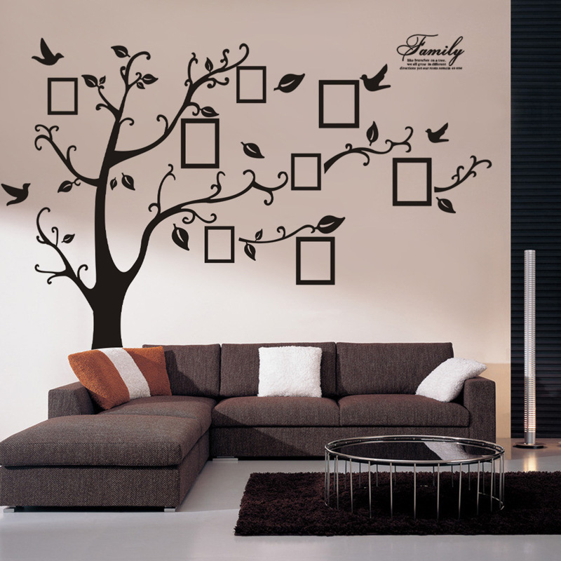 Large Size Photo Tree PVC Wall – Family Tree Print Bewertung und Preis