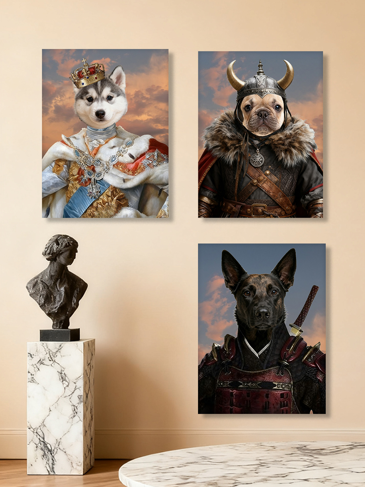 Customized Canvas Painting Roy – Pet Portrait Custom Bewertung und Preis
