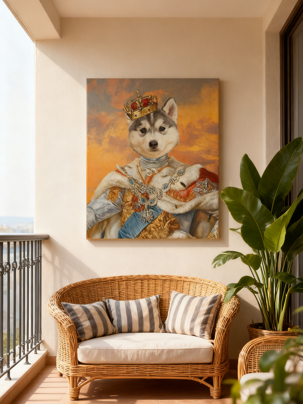 Customized Canvas Painting Roy – Pet Portrait Custom Bewertung und Preis