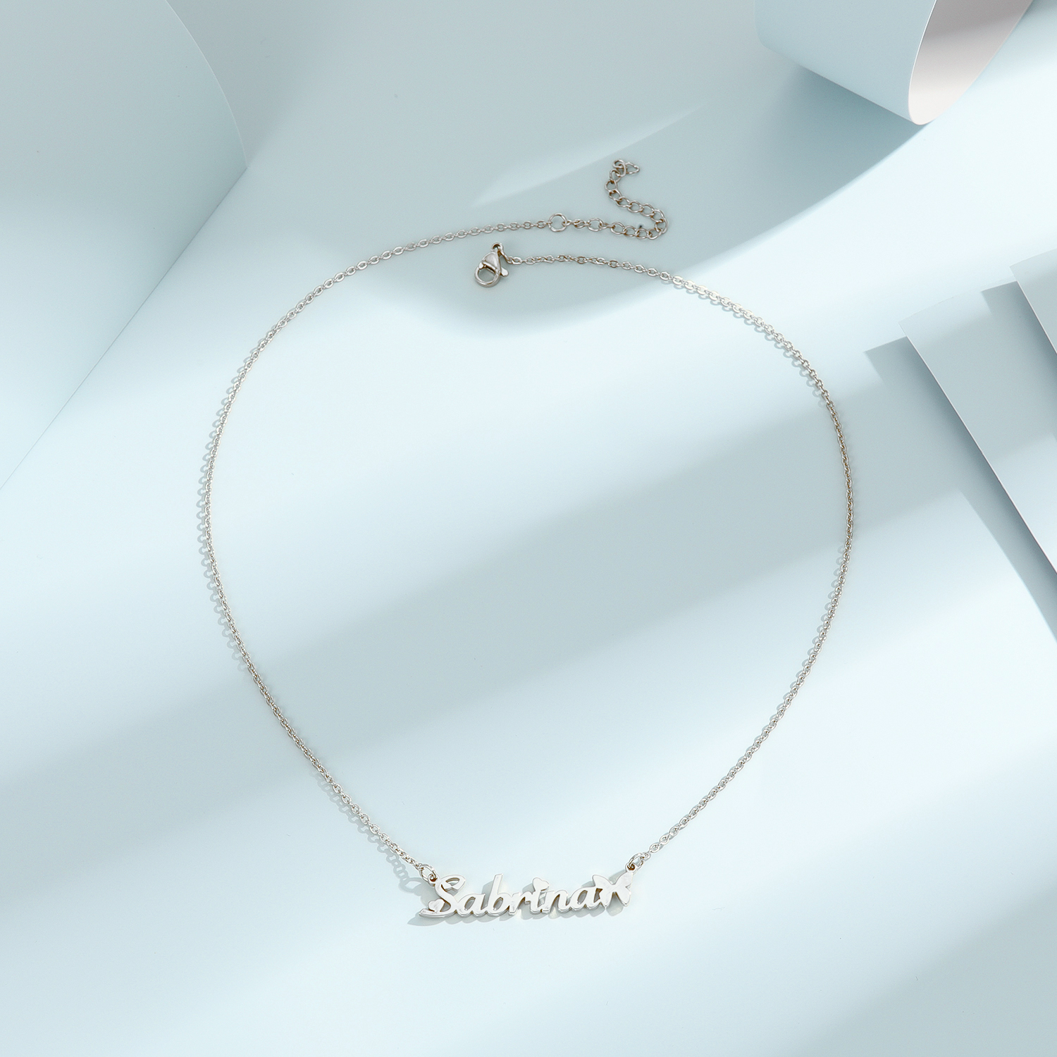 1pc Personalized Butterfly Nam – Name Necklace Custom Bewertung und Preis
