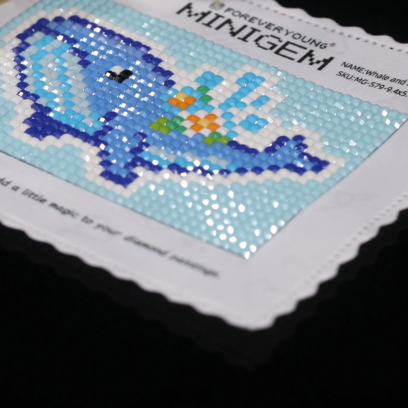 Minigem®: Whale and Flower 9.4 – Photo Mosaic Print Bewertung und Preis