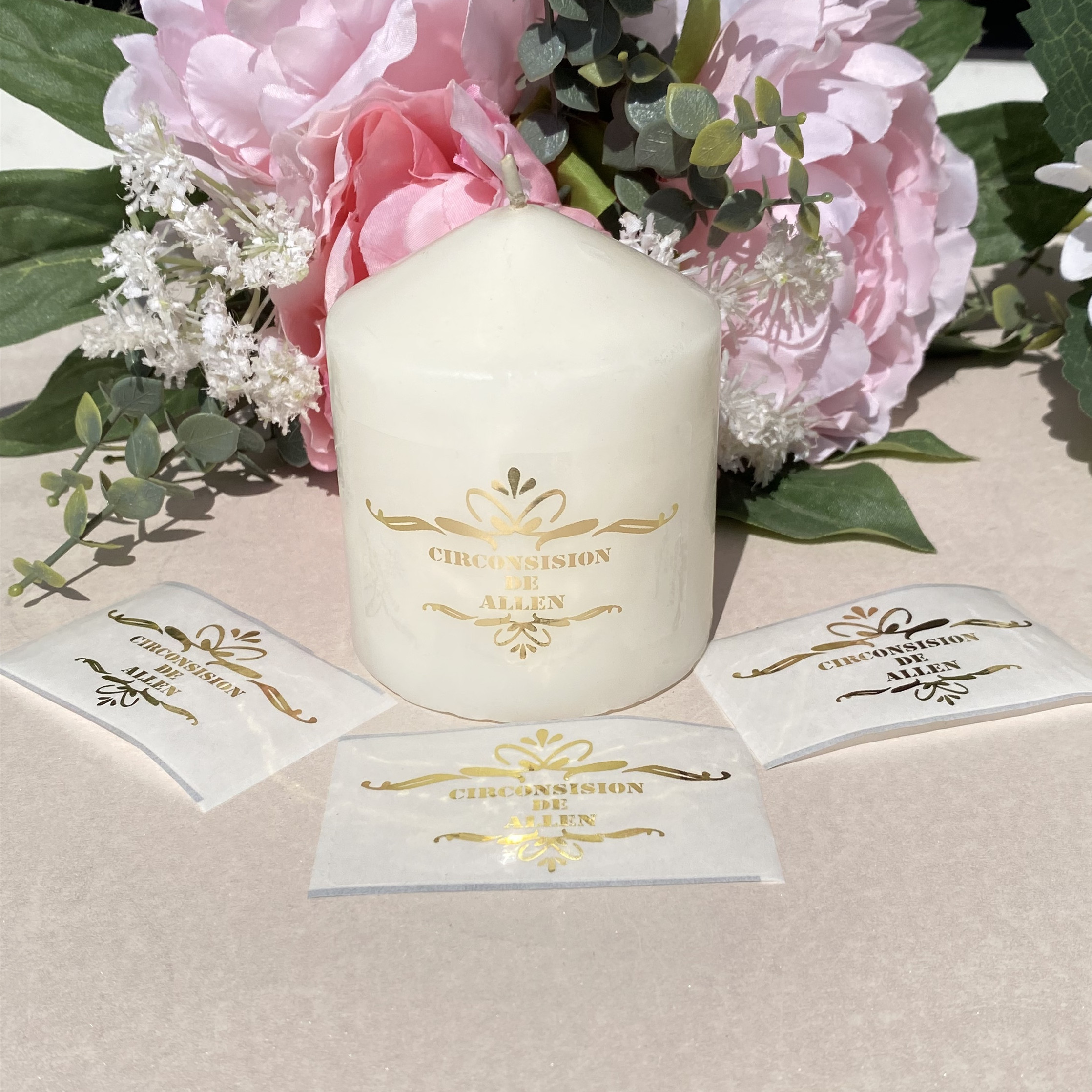 Personalized Boy Circumcision  – Personalised Candle Label Bewertung und Preis