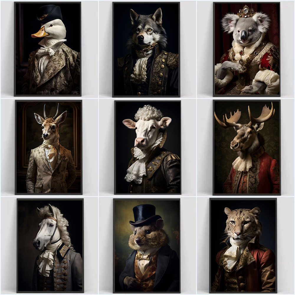 Aristocrat Animals Portrait Po – Pet Portrait Custom Bewertung und Preis