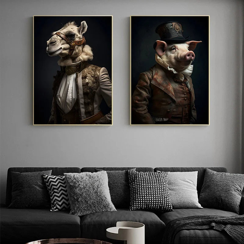 Aristocrat Animals Portrait Po – Pet Portrait Custom Bewertung und Preis