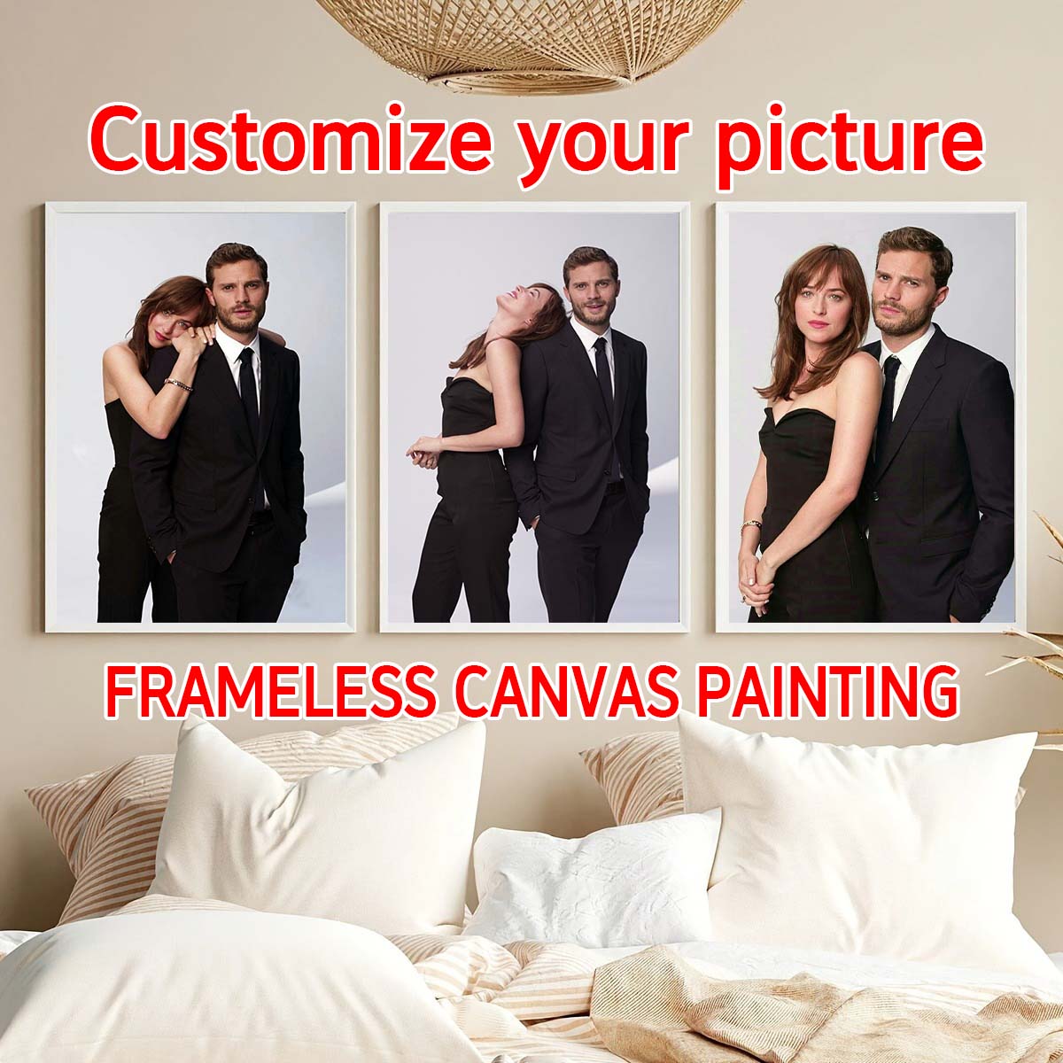 Custom Print Canvas Painting F – Pet Portrait Custom Bewertung und Preis