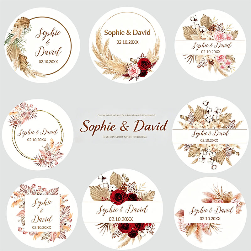 Personalized Boho Dried Pampas – Personalized Name Box Bewertung und Preis