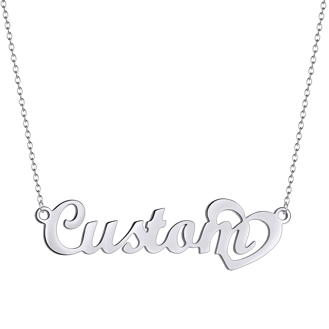 Customized Name Necklace with  – Name Necklace Custom Bewertung und Preis