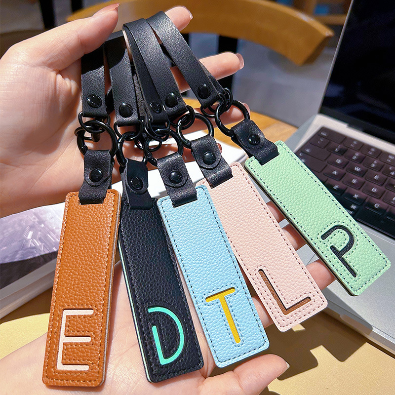 Classic Pu Leather Keychain A- – Monogram Keychain Leather Bewertung und Preis