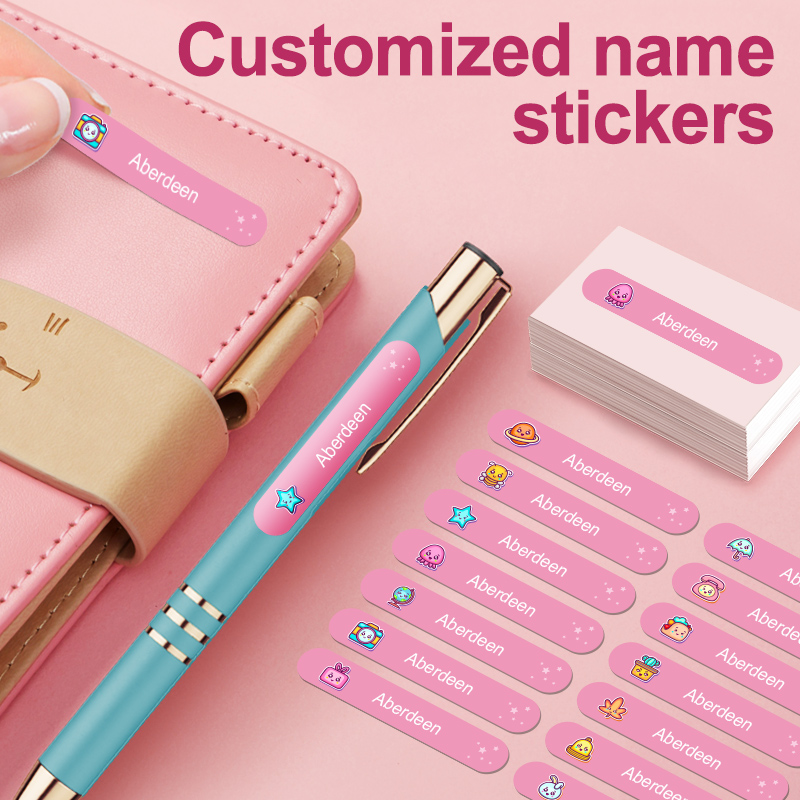 Personalized Waterproof Sticke – Personalized Name Box Bewertung und Preis