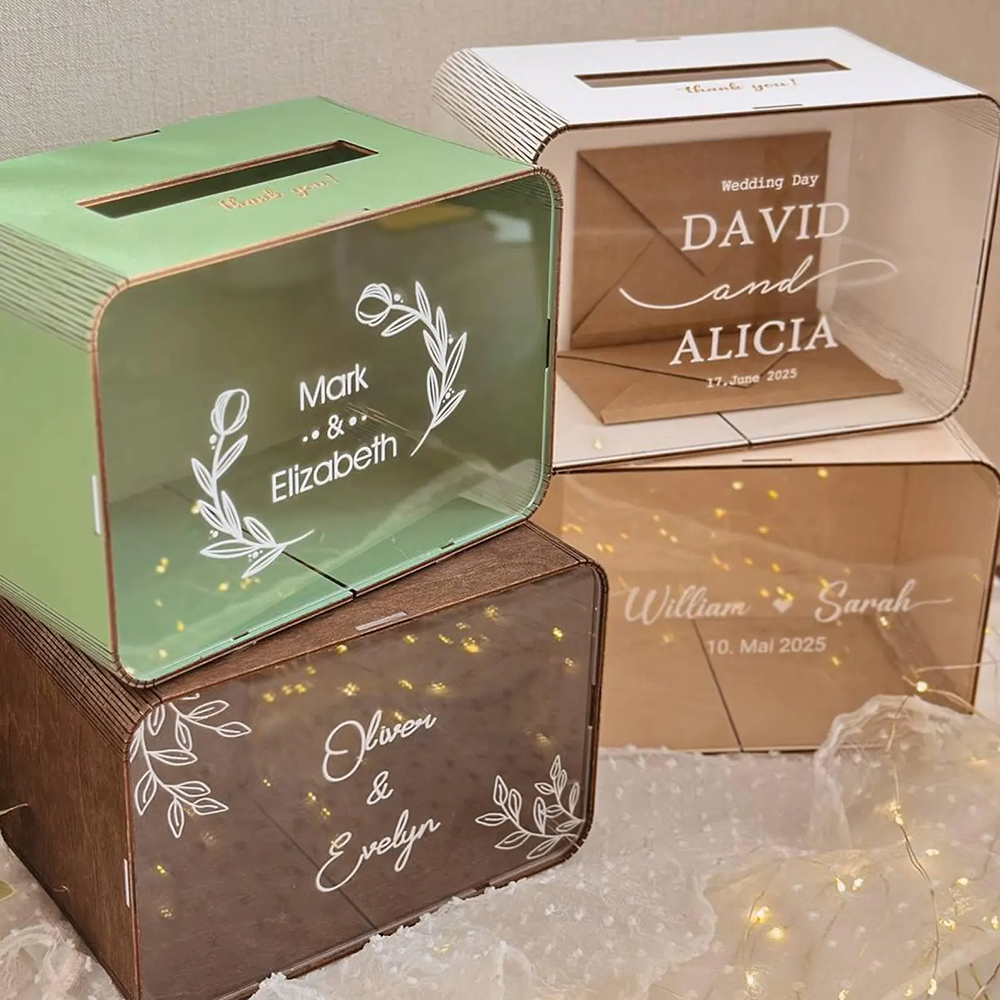 Custom Name Decals for Wedding – Personalized Name Box Bewertung und Preis