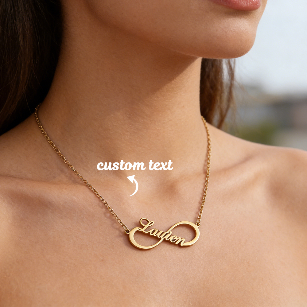 Custom Name Infinity Necklaces – Name Necklace Custom Bewertung und Preis